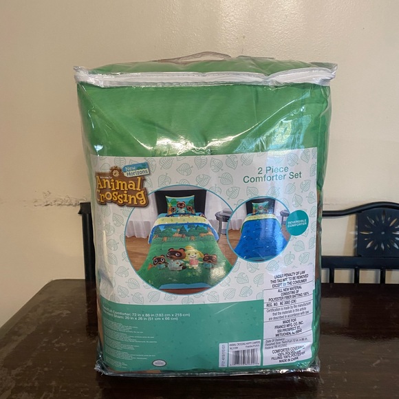 Animal Crossing Comforter and Sham Set, Twin/Full New - Picture 8 of 12